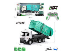 2.4G R/C Sanitation Car W/Charge toys