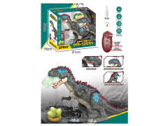 R/C Spray Tyrannosaurus Rex W/L_S_Charge toys