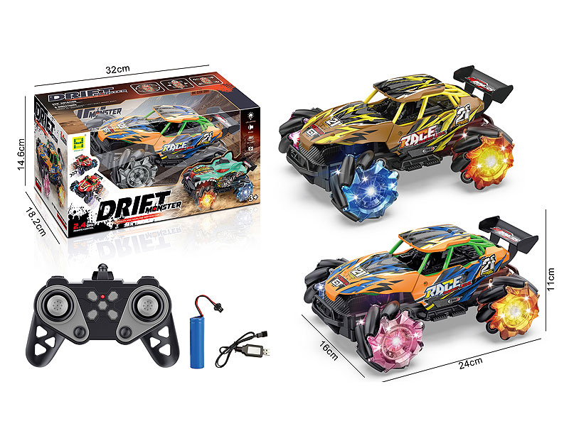 2.4G R/C Car 13Ways W/L_M_Charge(2C) toys