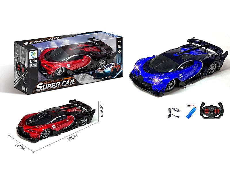 1:16 R/C Car 4Ways W/L_Charge(2C) toys