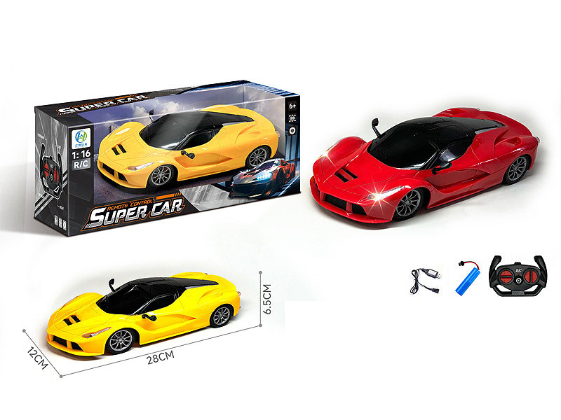 1:16 R/C Car 4Ways W/L_Charge(2C) toys