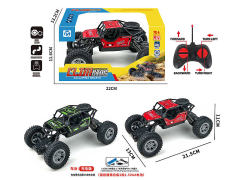 Die Cast Climbing Cross-country Car 4Ways R/C W/Charge(2C) toys