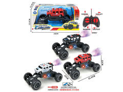 R/C Spray Climbing Police Car 5Ways W/L_Charge(3C) toys