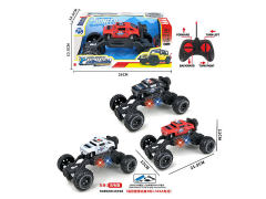 R/C Climbing Police Car 4Ways W/L_Charge(3C) toys