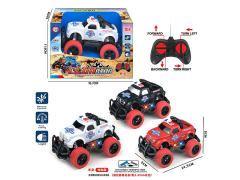 R/C Cross-country Police Car 4Ways W/L_Charge(3C) toys