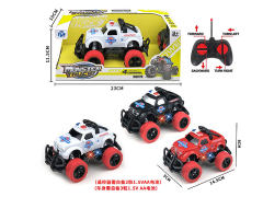 R/C Cross-country Police Car 4Ways W/L(3C) toys