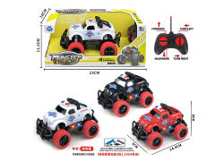 R/C Cross-country Police Car 4Ways W/L_Charge(3C) toys