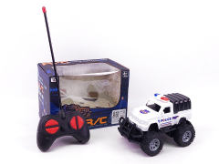 1:43 R/C Cross-country Police Car 4Ways toys