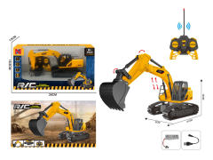 R/C Construction Truck 5Ways W/L_Charge toys