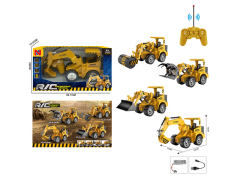 R/C Construction Truck 5Ways W/L_Charge(4S) toys