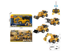 R/C Construction Truck 5Ways W/L_Charge(4S) toys