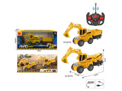 R/C Construction Truck 5Ways W/L_Charge(2S) toys