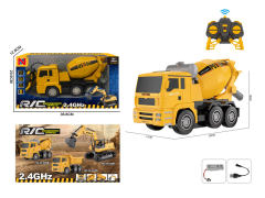 2.4G R/C Construction Truck W/L_Charge toys