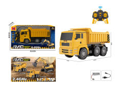 2.4G R/C Construction Truck W/L_Charge toys