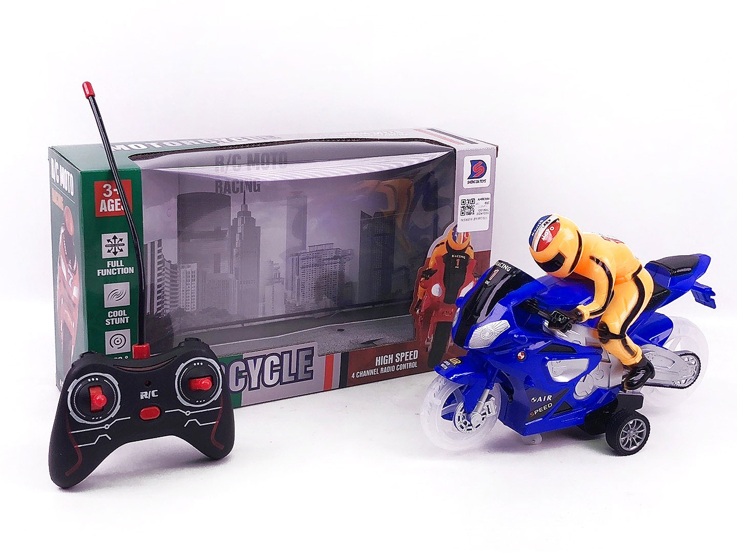 R/C Motorcycle 4Ways W/L_M toys