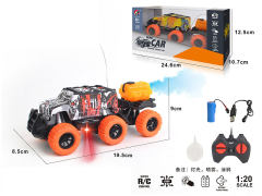 1:20 R/C Spray Cross-country Car 4Ways W/L_Charge toys