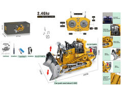 2.4G Die Cast Construction Truck 9Ways R/C W/L_M_Charge