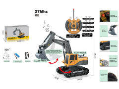 Die Cast Construction Truck 6Ways R/C W/Charge