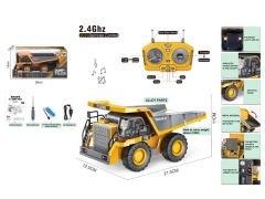 2.4G Die Cast Construction Truck 9Ways R/C W/L_M_Charge