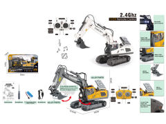 2.4G Die Cast Construction Truck 11Ways R/C W/L_M_Charge(2C)