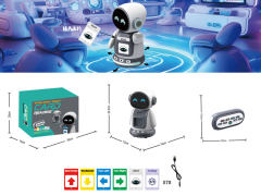 2.4G R/C Card Reading Robot W/L_S_Charge toys