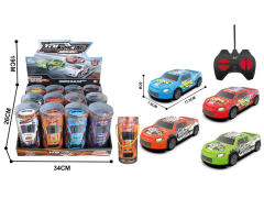 1:24 Die Cast Car 4Ways R/C W/L(12in1) toys