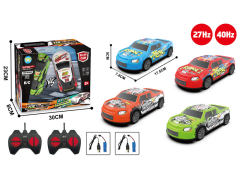 1:24 Die Cast Car 4Ways R/C W/L_Charge(2in1)