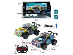 R/C Sports Car 4Ways W/Charge(2C) toys