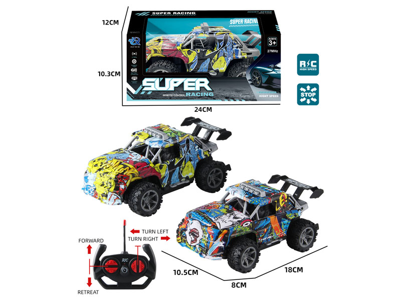 R/C Sports Car 4Ways(2C) toys