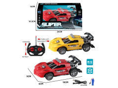 R/C Sports Car 4Ways W/Charge(2C) toys