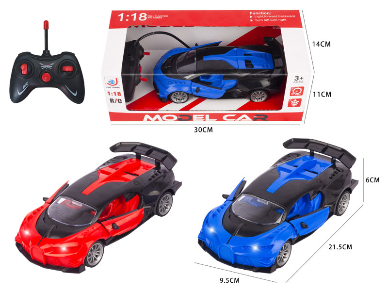 1:18 R/C Car 5Ways W/L(2C) toys