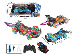 R/C Spray Stunt Car W/Charge(3C) toys