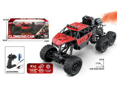 2.4G Die Cast Spray Climbing Car R/C W/Charge(2C) toys