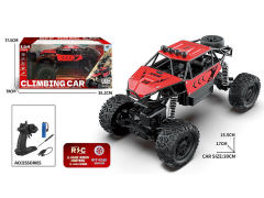 2.4G Die Cast 4WD Climbing Car R/C W/Charge(2C) toys