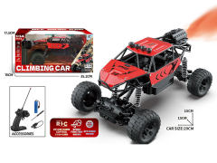 Die Cast 2WD Spray Climbing Car R/C W/Charge(2C) toys