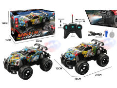 R/C Spray Sports Car 5Ways W/Charge(2C)