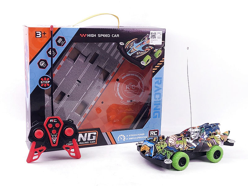 R/C Racing Car 4Way W/L toys