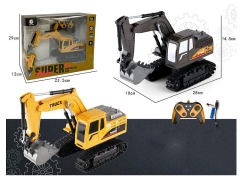 2.4G Die Cast Construction Truck 9Ways R/C W/L_Charge(2C)