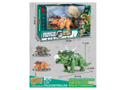 R/C Triceratops W/L_S(3C) toys