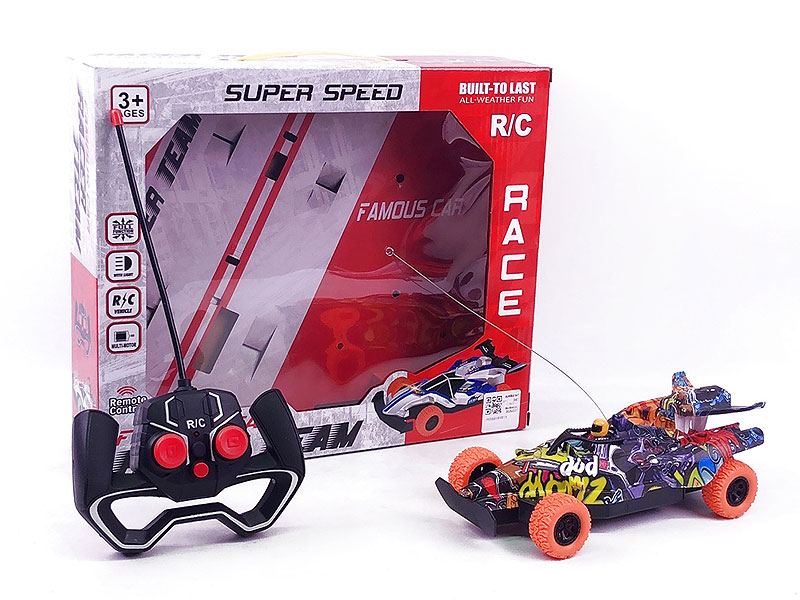 R/C Racing Car 4Way W/L toys