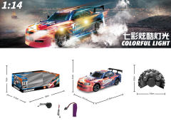 2.4G 1:14 R/C Sports Car W/L_Charge toys