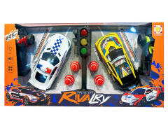 1:22 R/C Racing 4Way Car & Traffic Lights(2in1)