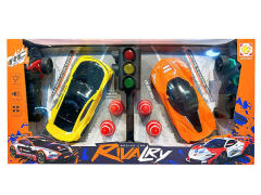 1:22 R/C Racing 4Way Car & Traffic Lights(2in1)