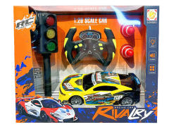 1:22 R/C Racing 4Way Car & Traffic Lights(2C) toys