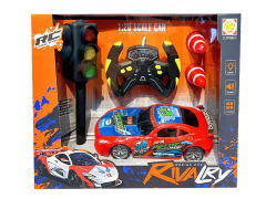 1:22 R/C Racing 4Way Car & Traffic Lights(2C) toys