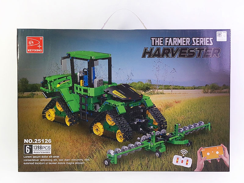 R/C Block Farmer Truck toys