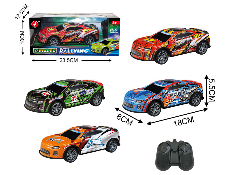 2.4G 1:24 Die Cast Car 4Ways R/C(4S) toys