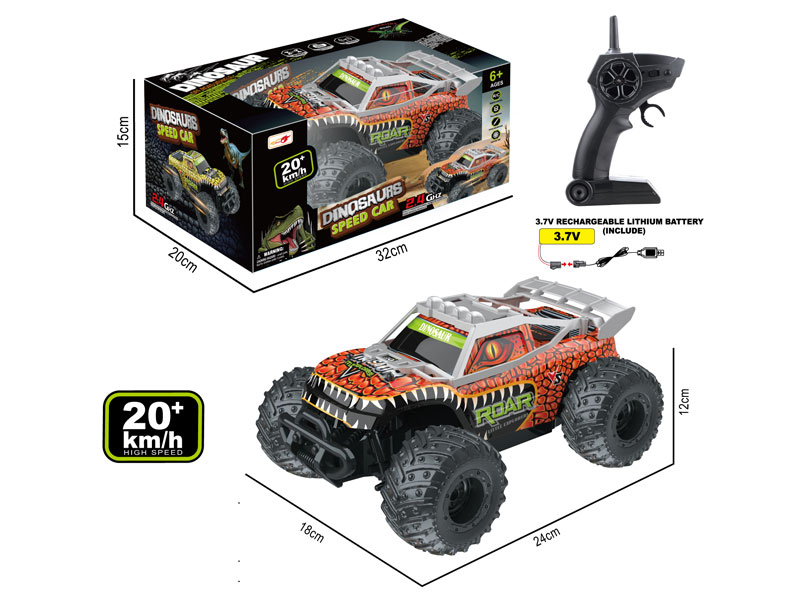 2.4G 1:16 R/C Car 4Ways W/Charge toys