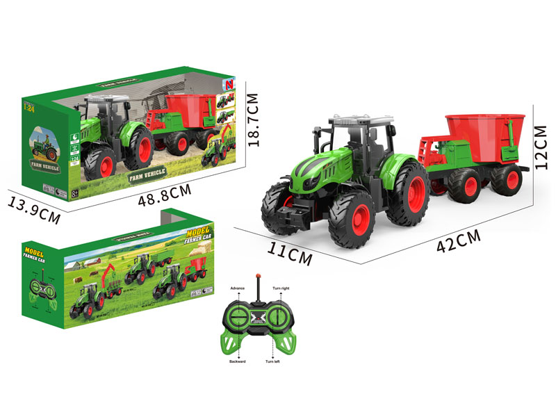 R/C Farmer Truck W/Charge toys