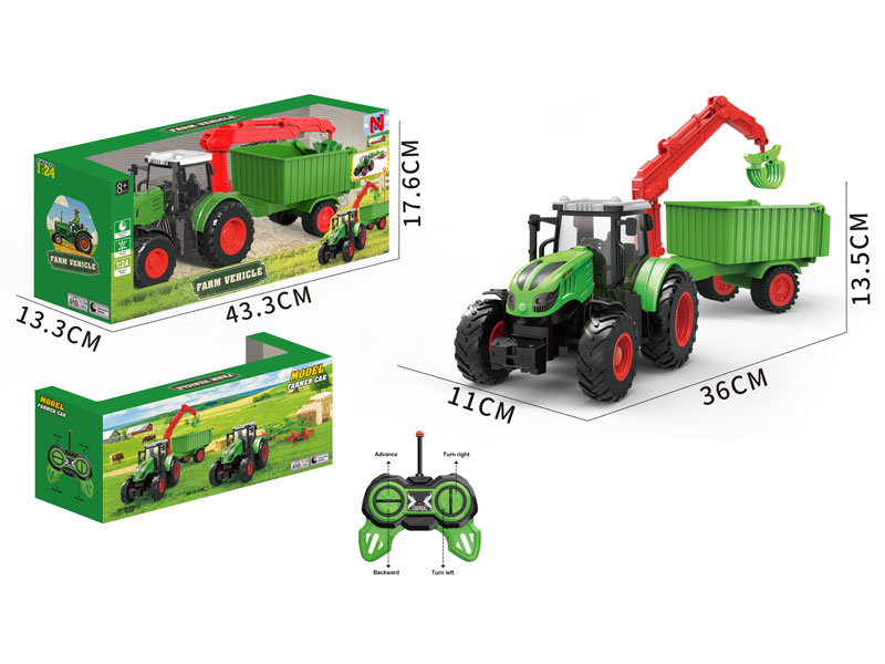 R/C Farmer Truck W/Charge toys
